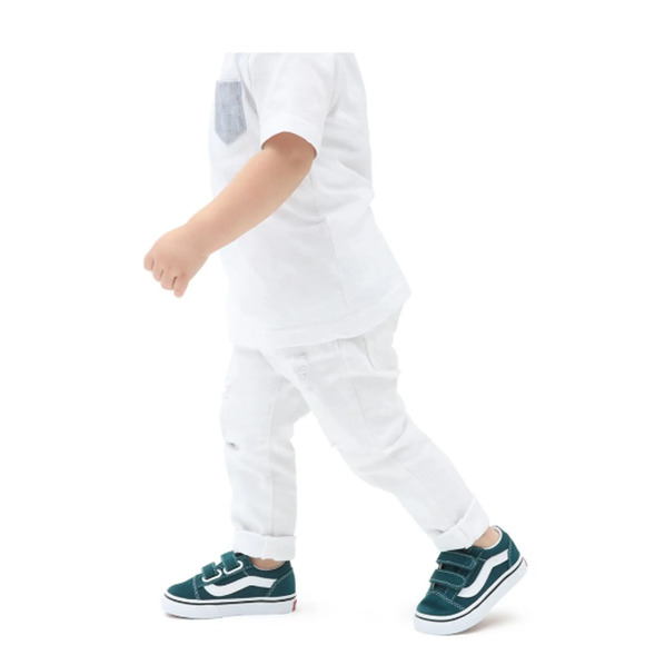 Vans Kids Sneakers - Teal and White - Picture 2 of 12